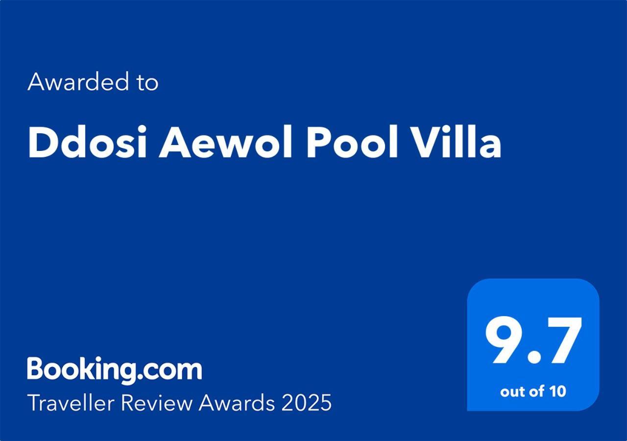 Ddosi Aewol Pool Villa Jeju Buitenkant foto